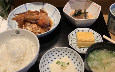 タイのあら炊き